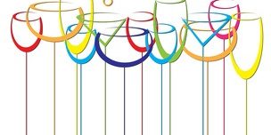 abstract drink background alcohol wine glasses