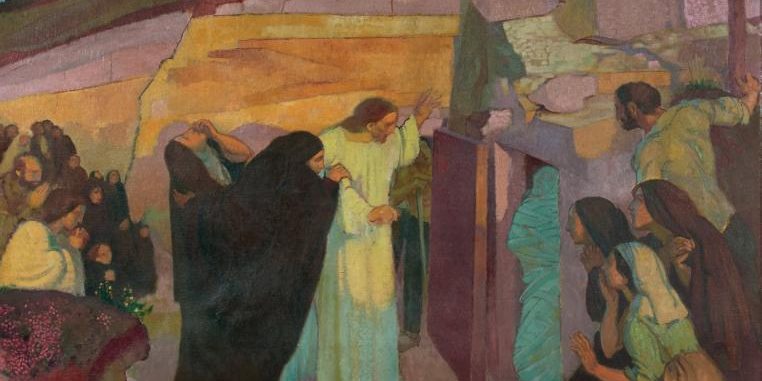 resurrection lazare maurice denis La résurrection de Lazare, tableau de Maurice Denis