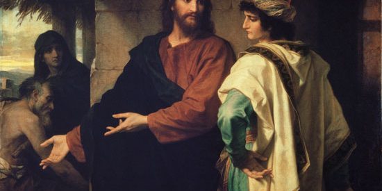 Jesus et le jeune homme riche Jozef HOEVENAAR