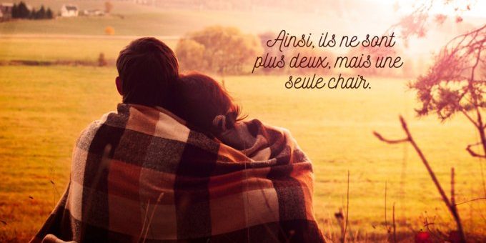 couple mariage paysage