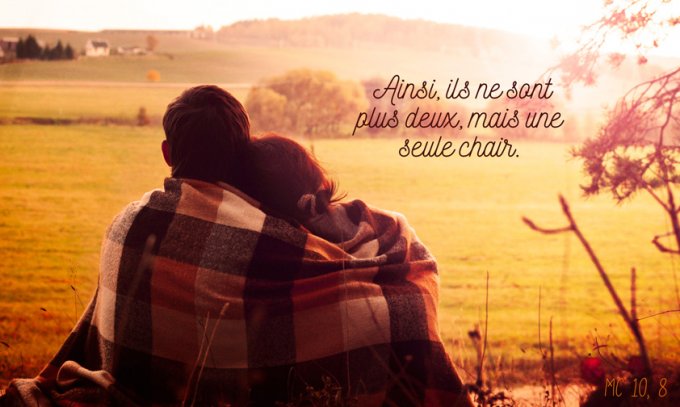 couple mariage paysage