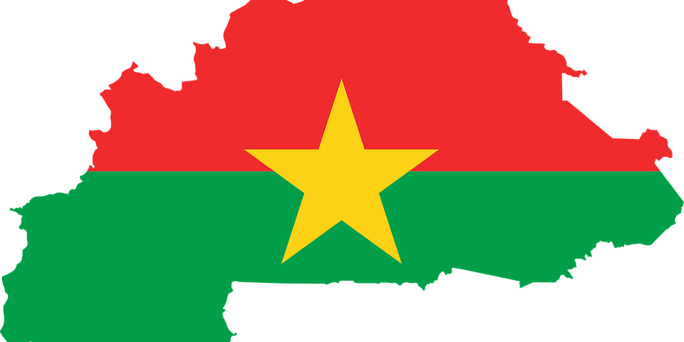 burkina faso carte drapeau